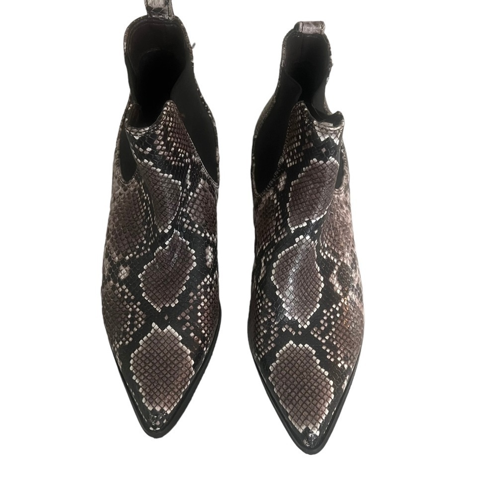 Blondo Boots Booties Waterproof Python Snakeskin … - image 2